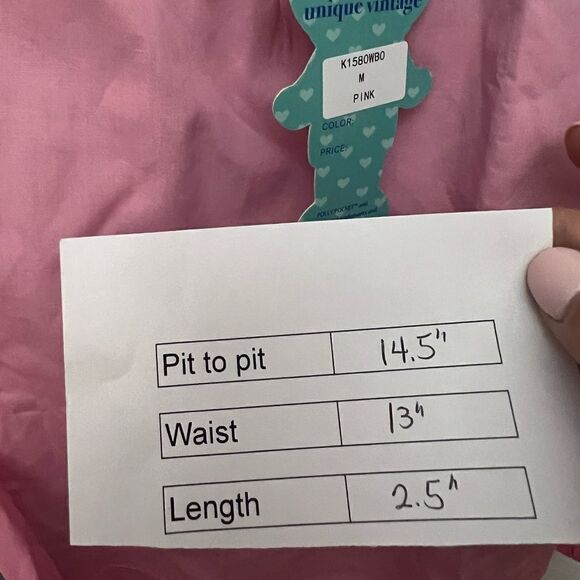 Polly Pocket x Unique Vintage Skort Pink - Picture 7 of 8